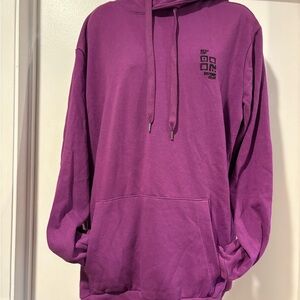 No Boundaries Men's Purple Hoodie Sweater
